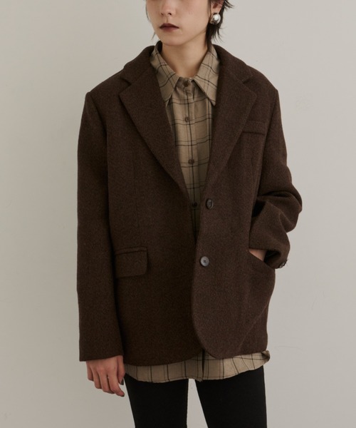 ウールタッチクラシカルジャケット（テーラードジャケット）｜DFFUR