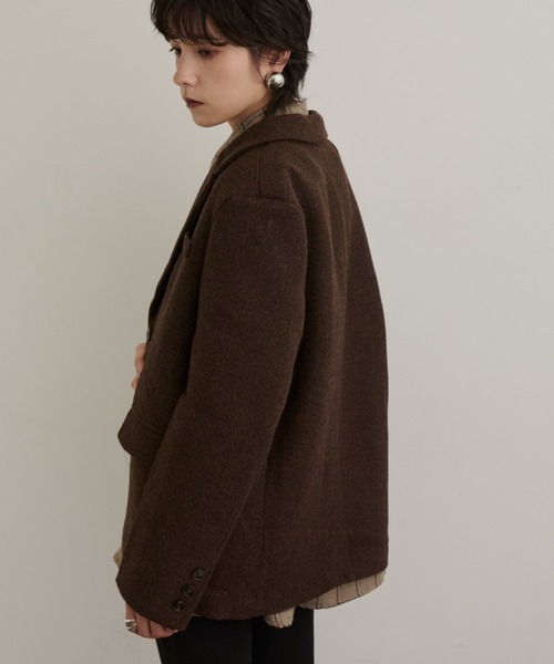 ウールタッチクラシカルジャケット（テーラードジャケット）｜DFFUR