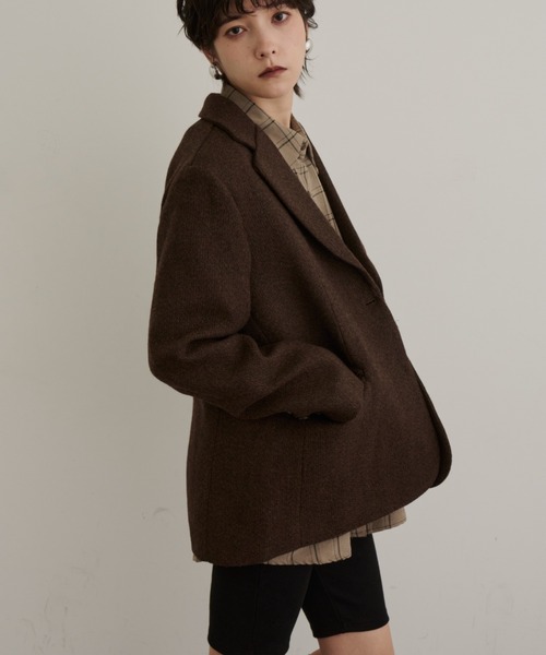 ウールタッチクラシカルジャケット（テーラードジャケット）｜DFFUR