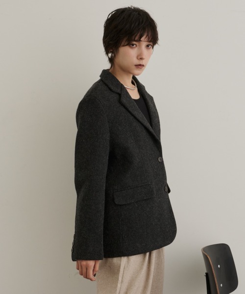 ウールタッチクラシカルジャケット（テーラードジャケット）｜DFFUR