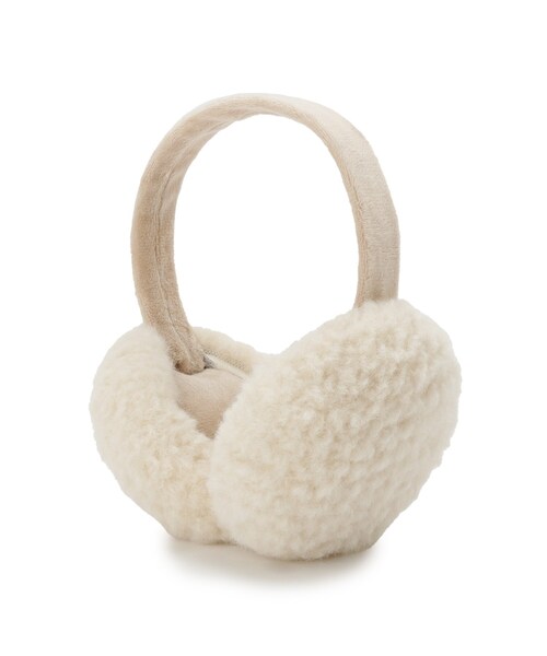 SHOO・LA・RUE（シューラルー）の「【折りたたみ】ボアイヤマフ（イヤーマフ・レディース・グレー/アイボリー/ブラウン系/ブラック・00）」の6枚目の写真