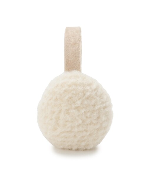 SHOO・LA・RUE（シューラルー）の「【折りたたみ】ボアイヤマフ（イヤーマフ・レディース・グレー/アイボリー/ブラウン系/ブラック・00）」の7枚目の写真