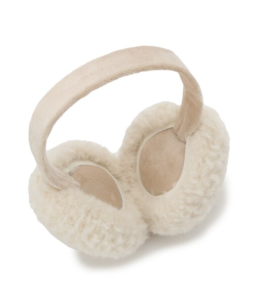 SHOO・LA・RUE（シューラルー）の「【折りたたみ】ボアイヤマフ（イヤーマフ・レディース・グレー/アイボリー/ブラウン系/ブラック・00）」の8枚目の写真