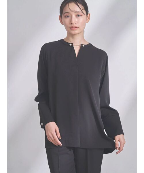 TONAL トーナル　ブラウス TONAL（トーナル） ブラウス シャツ オーバーシャツ レディース