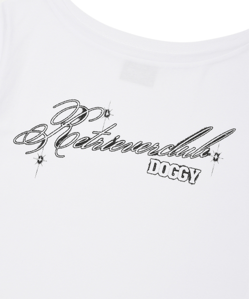 Retriever Club（レトリーバークラブ）の「GLOW ONE SHOULDER TEE [WHITE]（Tシャツ/カットソー・レディース・その他・FREE）」の5枚目の写真