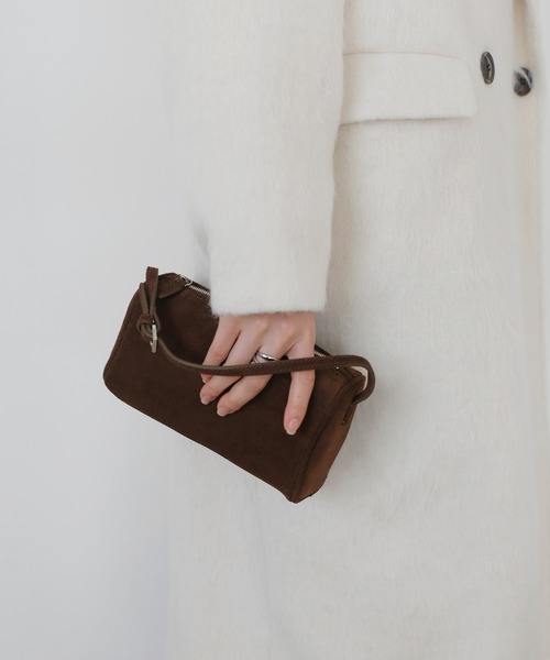 LIAN(リアン)の「スクエア2wayミニバッグ(ハンドバッグ・レディース・ブラウン/ブラック・FREE)」の4枚目の写真