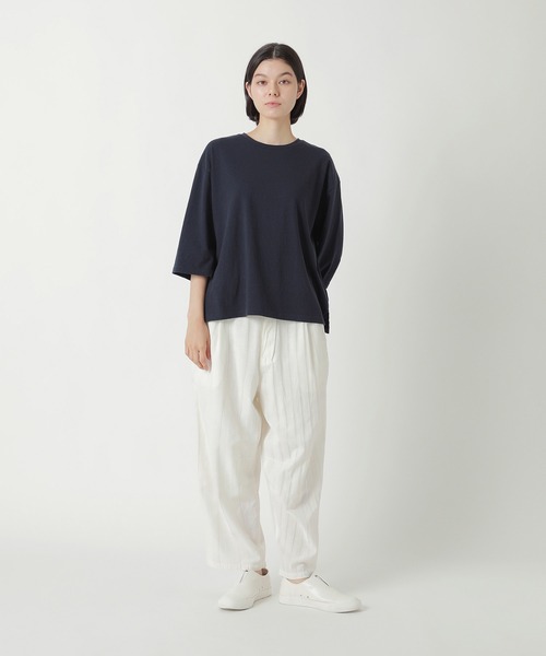 Plantation（プランテーション）の「PRIMEストレッチ / パンツ / S（Tシャツ/カットソー・レディース・ライトブルー/ライトブラウン/ホワイト/ネイビー・M size）」の12枚目の写真