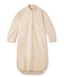 LA MARINE FRANCAISE | ウールジャージーシャツワンピース(ワンピース)