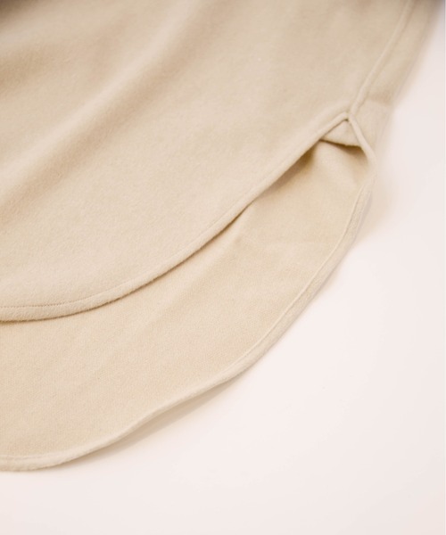 LA MARINE FRANCAISE（マリン フランセーズ）の「ウールジャージーシャツワンピース（ワンピース・レディース・ベージュ/ネイビー/ブルー・FREE）」の10枚目の写真