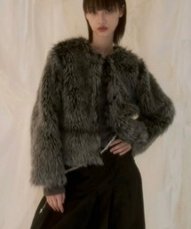 FLAREUP（フレアアップ）の「【FLAREUP】Fur Jacket / 【フレアアップ】ファージャケット（ブルゾン）」