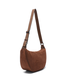 KICHUL（キチョル）の「ALL-DAY MIDDLE CROSS BAG (SUADE BROWN)（メッセンジャーバッグ）」