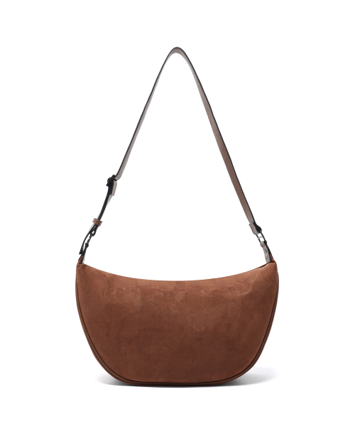 KICHUL(キチョル)の「ALL-DAY MIDDLE CROSS BAG (SUADE BROWN)(メッセンジャーバッグ・メンズ・その他・FREE)」の4枚目の写真