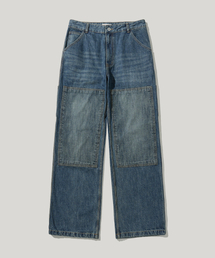 RUSTICCLUB（ラスティッククラブ）の「RC DOUBLE KNEE WASHED DENIM PANTS_DEEP BLUE（デニムパンツ）」