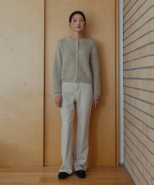 LAMINEZ(ラミネズ)の「セミブーツカットコットンパンツ - クリーム(その他パンツ・レディース・その他・SMALL/MEDIUM)」の1枚目の写真