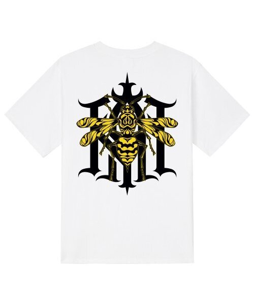 KAN6312(カン6312)の「KTW0043 バンブルビー 半袖Tシャツ - ホワイト(Tシャツ/カットソー・メンズ・その他・LARGE/MEDIUM/SMALL/X-LARGE)」の1枚目の写真