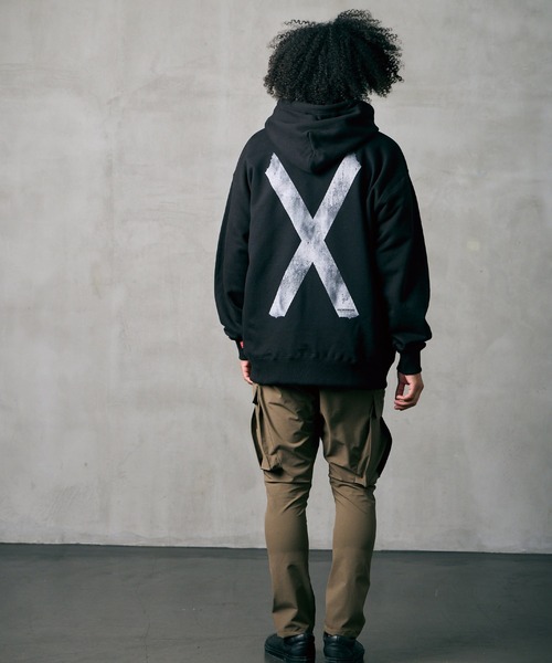 VIRGOwearworks（ヴァルゴウェアワークス）の「CROSS HOODIE（パーカー・メンズ・ホワイト/ブラック/グレー・2/3/4）」の19枚目の写真