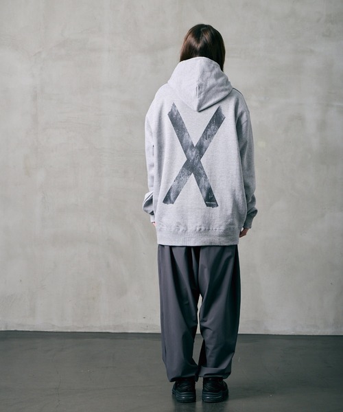 VIRGOwearworks（ヴァルゴウェアワークス）の「CROSS HOODIE（パーカー・メンズ・ホワイト/ブラック/グレー・2/3/4）」の21枚目の写真
