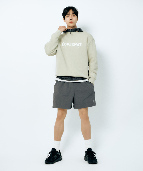 COVERNAT（カバーナット）の「テックナイロンレギュラーショーツ Charcoal（その他パンツ・レディース・その他・SMALL/MEDIUM/LARGE/X-LARGE/XX-LARGE/X-SMALL）」の4枚目の写真