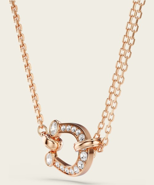 公式】【スワロフスキー】Symbolica ペンダント, パヴェ, 蹄鉄