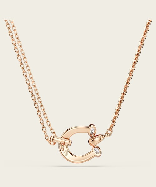 SWAROVSKI ローズゴールド ネックレス Symbolica ペンダント SWAROVSKI（スワロフスキー） ネックレス 「公式」「スワロフスキー