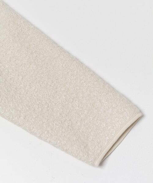 ITEMS URBANRESEARCH(アイテムズ アーバンリサーチ)の「ボアジャケット(ノーカラージャケット・レディース・グレー/ライトブラウン/オフホワイト・FREE)」の12枚目の写真