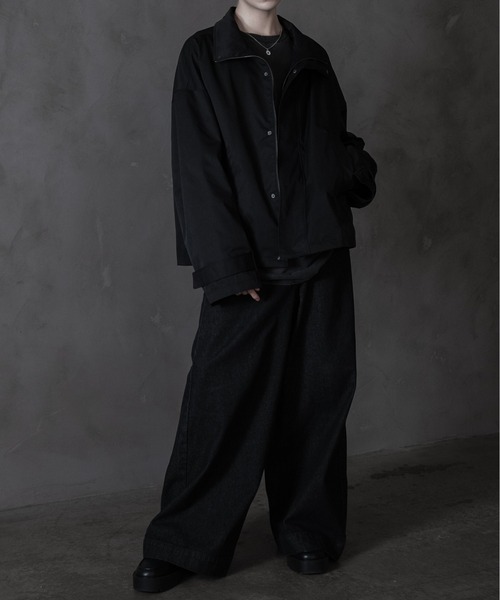 sisa.（シサ）の「ブルゾン（ブルゾン・メンズ・チャコールグレー・MEDIUM）」の6枚目の写真