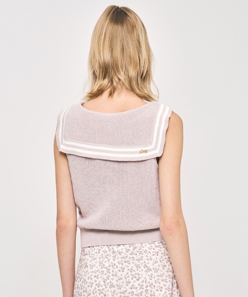 DEICY(デイシー)の「セーラーカラーマリンニット(ニット/セーター・レディース・ネイビー/ピンク/アイボリー・FREE)」の16枚目の写真