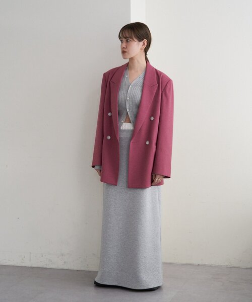 SHENERY（シーナリー）の「トロテーラードジャケット（テーラードジャケット・レディース・ブラック/ローズ/ベージュ・FREE）」の21枚目の写真