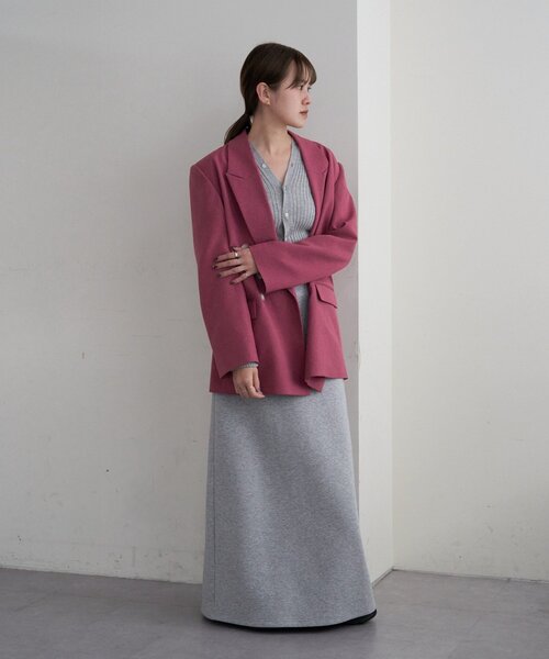 SHENERY（シーナリー）の「トロテーラードジャケット（テーラードジャケット・レディース・ブラック/ローズ/ベージュ・FREE）」の20枚目の写真