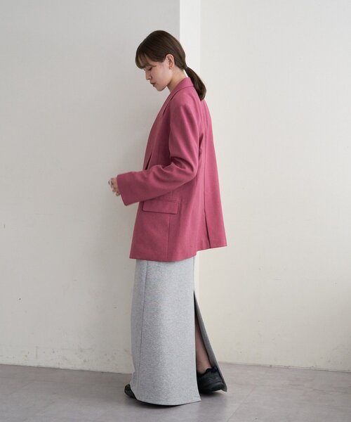 SHENERY（シーナリー）の「トロテーラードジャケット（テーラードジャケット・レディース・ブラック/ローズ/ベージュ・FREE）」の19枚目の写真