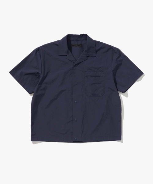 PLAC（プラック）の「オープンカラー半袖シャツネイビー（シャツ/ブラウス・メンズ・その他・LARGE/SMALL/MEDIUM）」の6枚目の写真