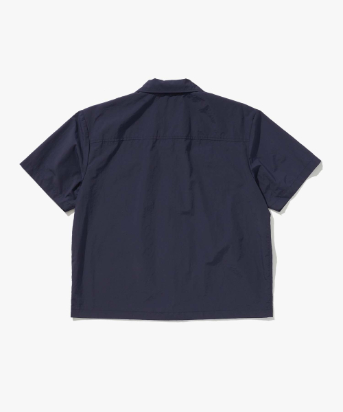 PLAC（プラック）の「オープンカラー半袖シャツネイビー（シャツ/ブラウス・メンズ・その他・LARGE/SMALL/MEDIUM）」の7枚目の写真