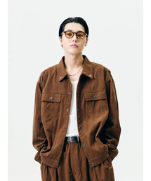 JAMIE WEST（ジェイミーウエスト）の「JWGC コーデュロイトラッカージャケット (ブラウン)（デニムジャケット）」