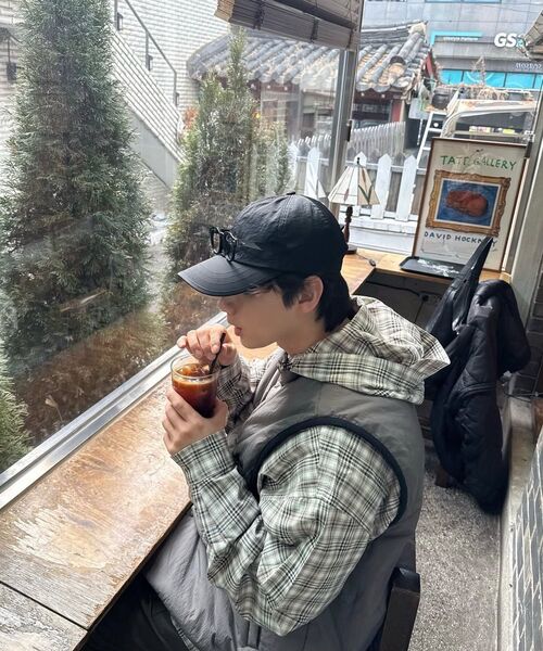 SECONDMONO（セカンドモノローグ）の「Check Snap Hooded Jacket [BEIGE]_SEJK011BEIGE（ナイロンジャケット・レディース・その他・SMALL/MEDIUM/LARGE/X-SMALL）」の17枚目の写真