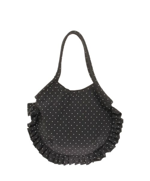 jouetie（ジュエティ）の「パターンフリルトートバッグ（トートバッグ・レディース・ブルー/その他1/オフホワイト/レッド/ブラック・FREE）」の12枚目の写真