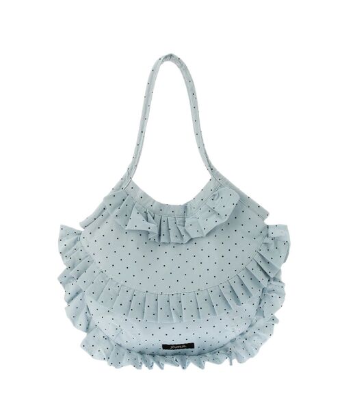 jouetie（ジュエティ）の「パターンフリルトートバッグ（トートバッグ・レディース・ブルー/その他1/オフホワイト/レッド/ブラック・FREE）」の17枚目の写真