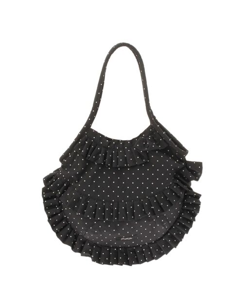 jouetie（ジュエティ）の「パターンフリルトートバッグ（トートバッグ・レディース・ブルー/その他1/オフホワイト/レッド/ブラック・FREE）」の19枚目の写真