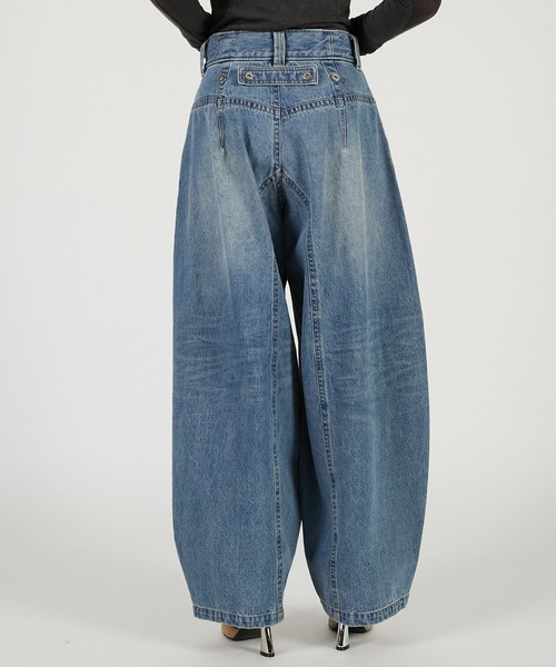 PRANK PROJECT（プランクプロジェクト）の「バギーデニム / Baggy Denim（デニムパンツ・レディース・ブルー/ブラック/ネイビー・36/38）」の13枚目の写真