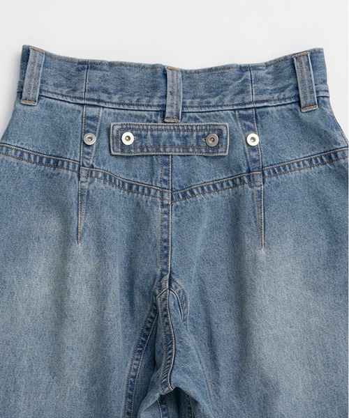 PRANK PROJECT（プランクプロジェクト）の「バギーデニム / Baggy Denim（デニムパンツ・レディース・ブルー/ブラック/ネイビー・36/38）」の21枚目の写真