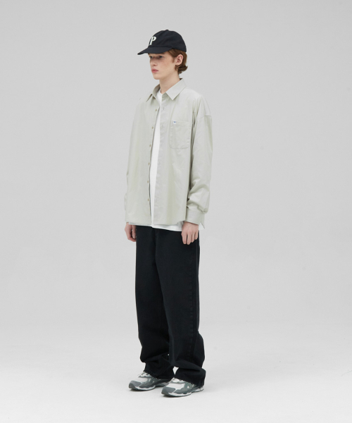 STENDS（ステンズ）の「[M~4XL] フローコットンシャツ_ベージュ（シャツ/ブラウス・メンズ・その他・MEDIUM/LARGE/X-LARGE/XX-LARGE/XXX-LARGE/XXXX-LARGE）」の5枚目の写真