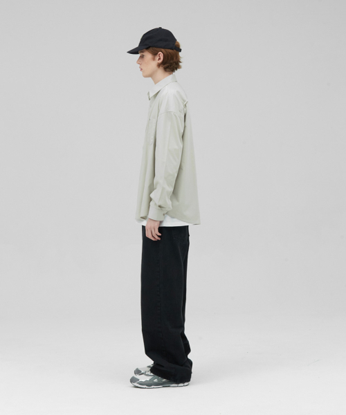 STENDS（ステンズ）の「[M~4XL] フローコットンシャツ_ベージュ（シャツ/ブラウス・メンズ・その他・MEDIUM/LARGE/X-LARGE/XX-LARGE/XXX-LARGE/XXXX-LARGE）」の6枚目の写真