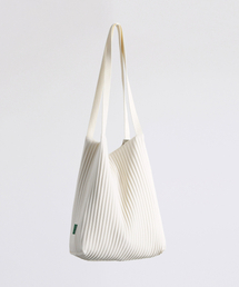 boxy bag 53 - pleats ivory