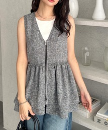 GeeRA（ジーラ）の「ダブルジップティアードベスト（ベスト）」