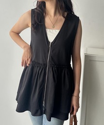 GeeRA（ジーラ）の「ダブルジップティアードベスト（ベスト）」