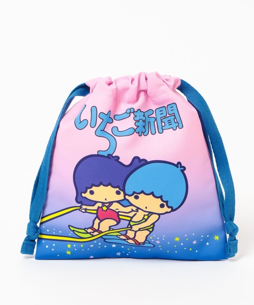 Me%(ミィパーセント)の「【いちご新聞】巾着ポーチ 602823(ポーチ・レディース・レッド/ブルー系その他/イエロー/パープル系その他・FREE)」の15枚目の写真