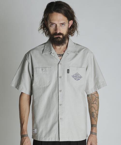 Schott/ショット/NC SHIRT EMB/エヌシー 刺繍 シャツ（シャツ/ブラウス