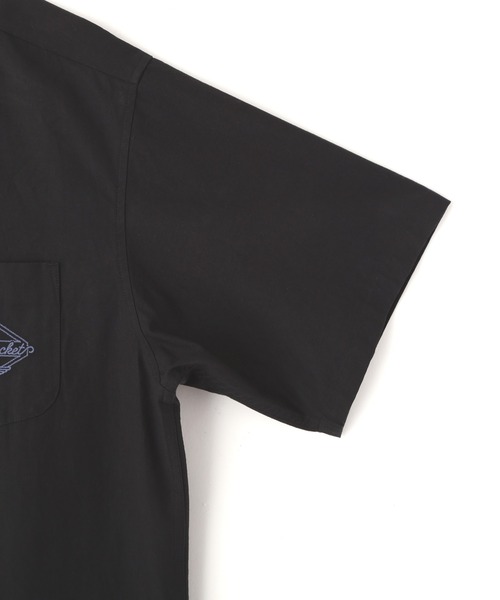 schott（ショット）の「Schott/ショット/NC SHIRT EMB/エヌシー 刺繍 シャツ（シャツ/ブラウス・メンズ・ブラック/グレー/ミント・M/L/XL/2XL）」の17枚目の写真