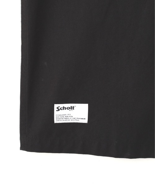 schott（ショット）の「Schott/ショット/NC SHIRT EMB/エヌシー 刺繍 シャツ（シャツ/ブラウス・メンズ・ブラック/グレー/ミント・M/L/XL/2XL）」の19枚目の写真