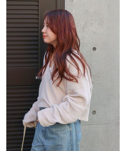 Ungrid（アングリッド）の「モールダブルフェイスロングスリーブTee（Tシャツ/カットソー・レディース・アイボリー/イエロー/グリーン・FREE）」の16枚目の写真