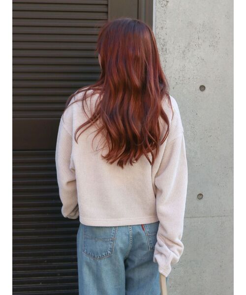 Ungrid（アングリッド）の「モールダブルフェイスロングスリーブTee（Tシャツ/カットソー・レディース・アイボリー/イエロー/グリーン・FREE）」の17枚目の写真